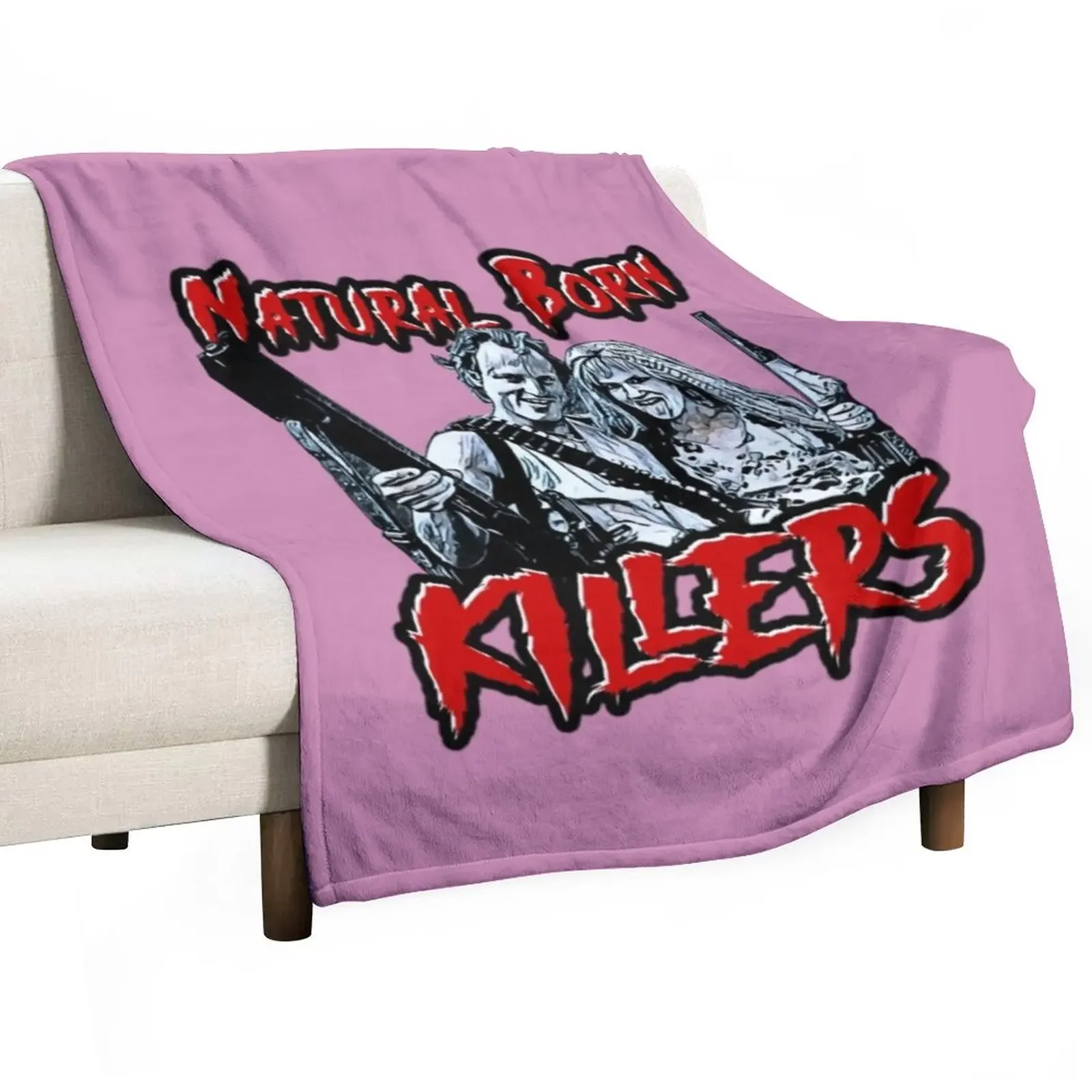 

New Natural Born Killers Natural born killers Throw Blanket Bed Fashionable Loose Quilt Sleeping Bag Blankets