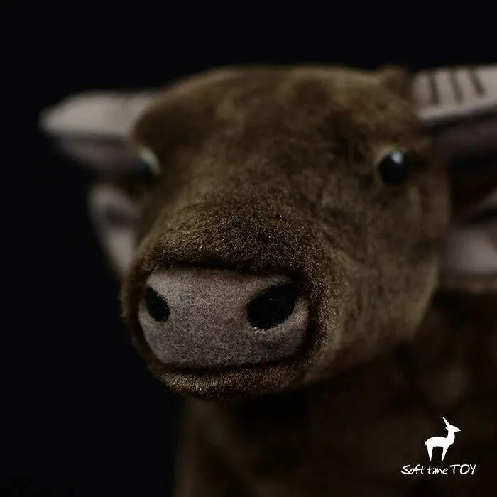 Ranch Animal Series Simulated Buffalo Plush