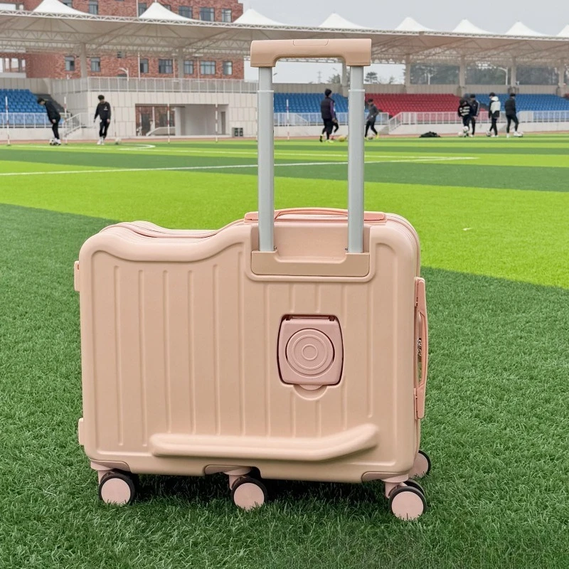 

Sitting and riding children's suitcase, women's 22-inch trolley case, strong and durable travel password case, men's boarding