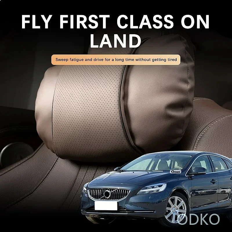 NEW Top Quality Car Headrest Comfortable Anti-fatigue Soft Car Neck Support Pillow For Volvo V40 V50 V60 V70 V90