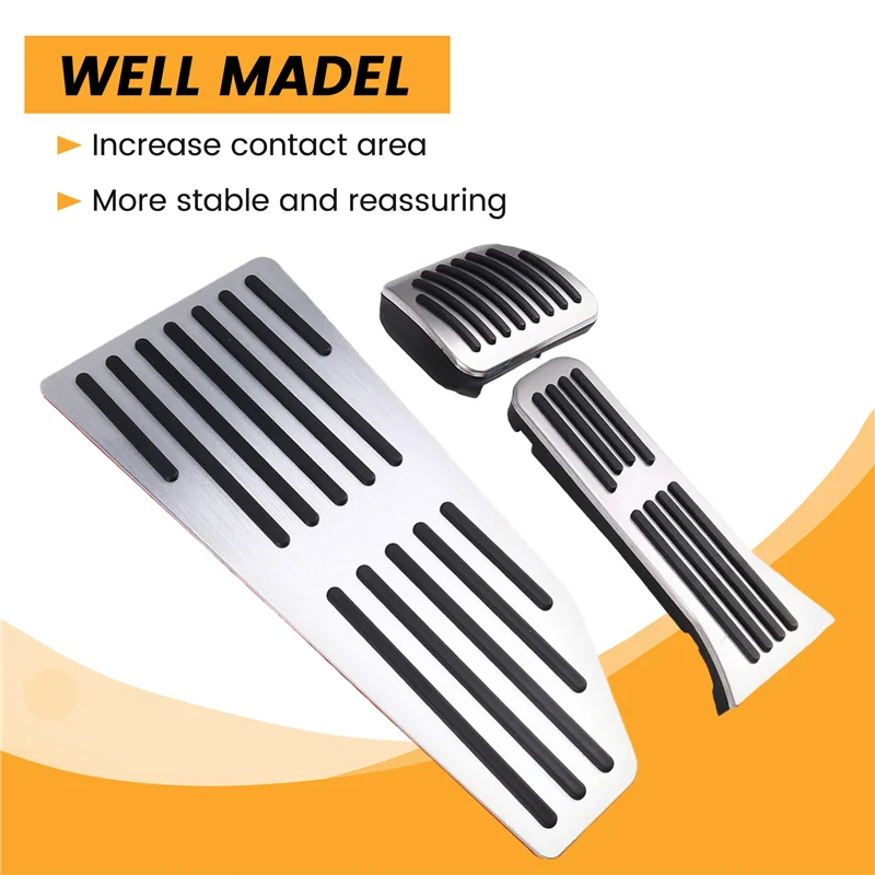 

AU28-1 Set Car Throttle Brake Rest Pedal For Lantu Voyah FREE Dreamer Punch-Free And Non-Slip Modification Brake Pedal