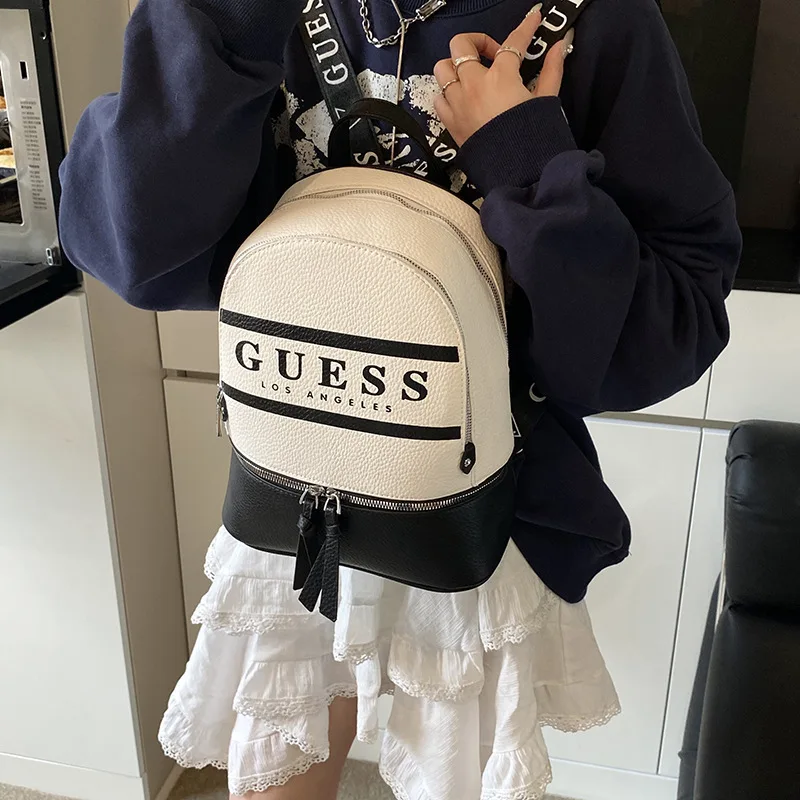 

2025 Новый рюкзак в студенческом стиле, повседневная простая двойная сумка на плечо для студентов, модная школьная сумка унисекс, большой легкий вес