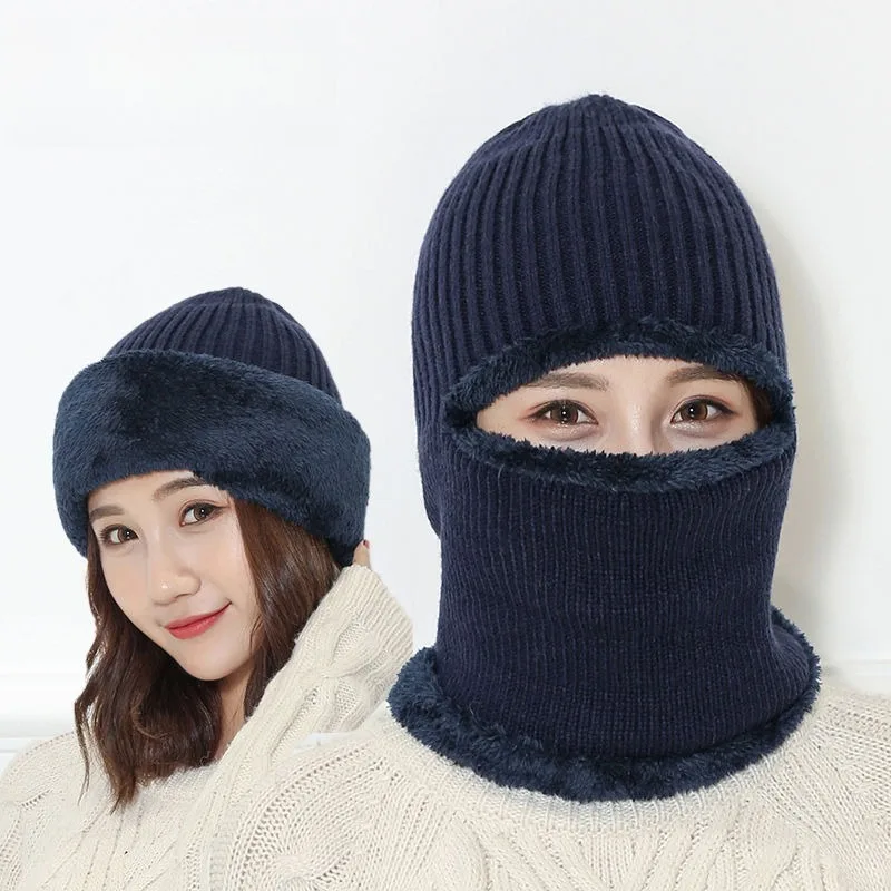 غطاء رأس للدراجة الإلكترونية شتوي دافئ - للجنسين، مقاوم للرياح، مقاوم للبرد، غطاء للرقبة/الوجه #1