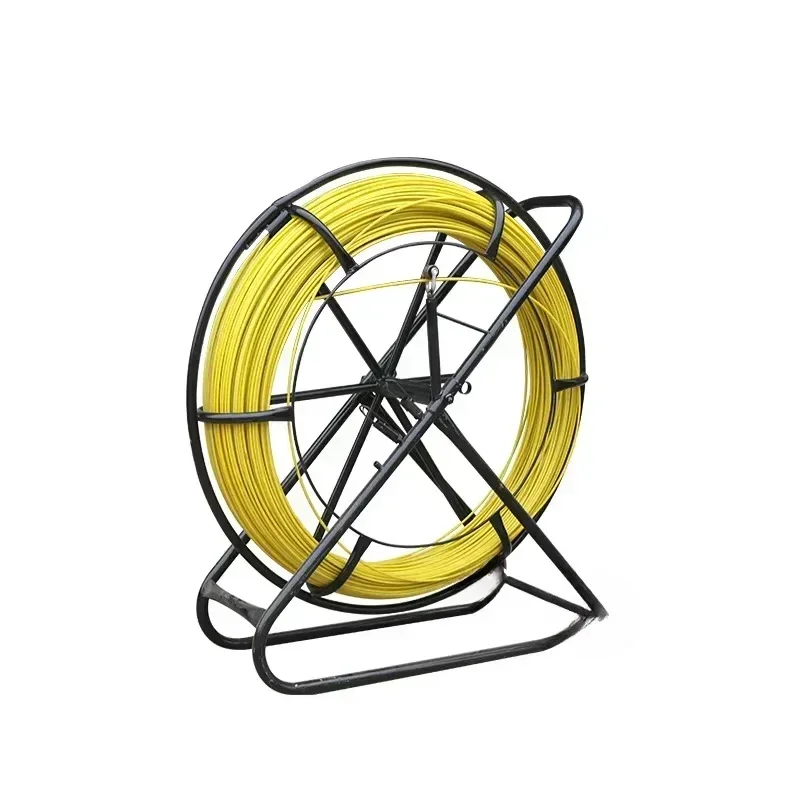 

fibra de vidro peixe fita bobina contínua cabo de fio correndo extrator eletricista perfurador rosqueamento