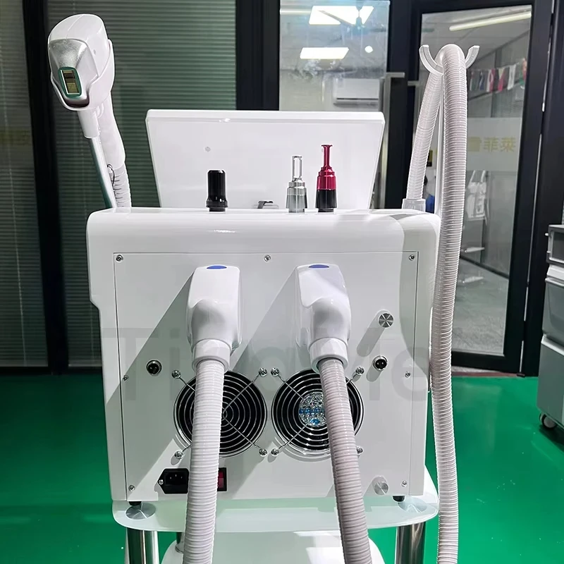 Диодный лазер 2 в 1 и пикосекундный лазер 808, диодный лазер для удаления волос, машина для удаления татуировок, многофункциональный косметический инструмент