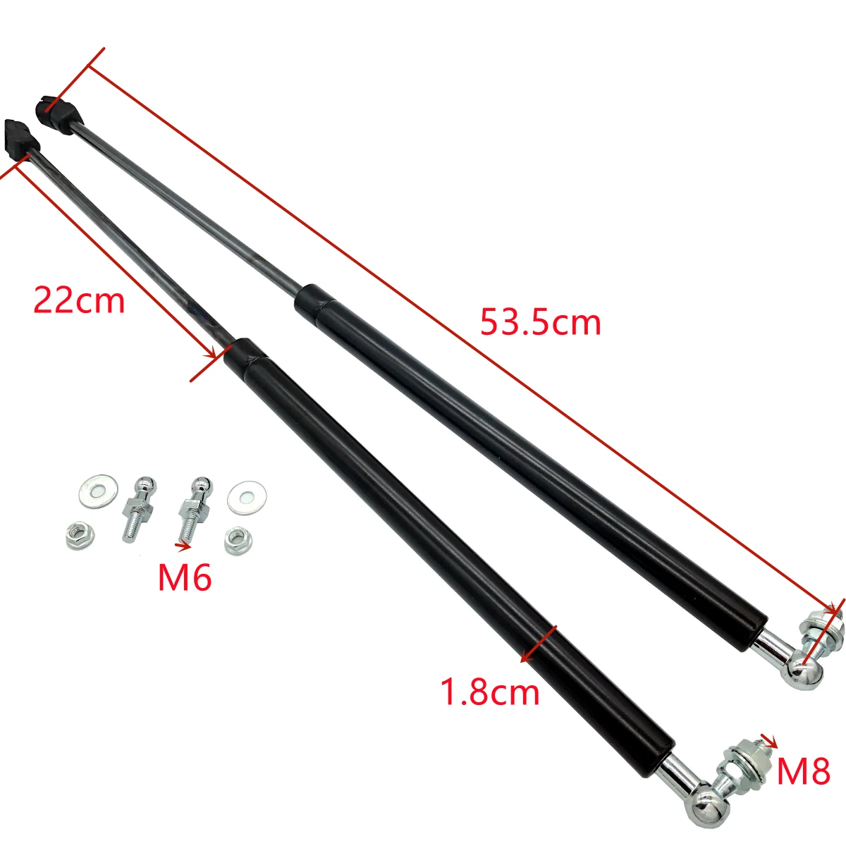 Car Front Bonnet Hood Gas Strut Damper Shock Lift Support Bars for Skoda Octavia A7 MK3 2012-2022 A5 MK2 2004-2013