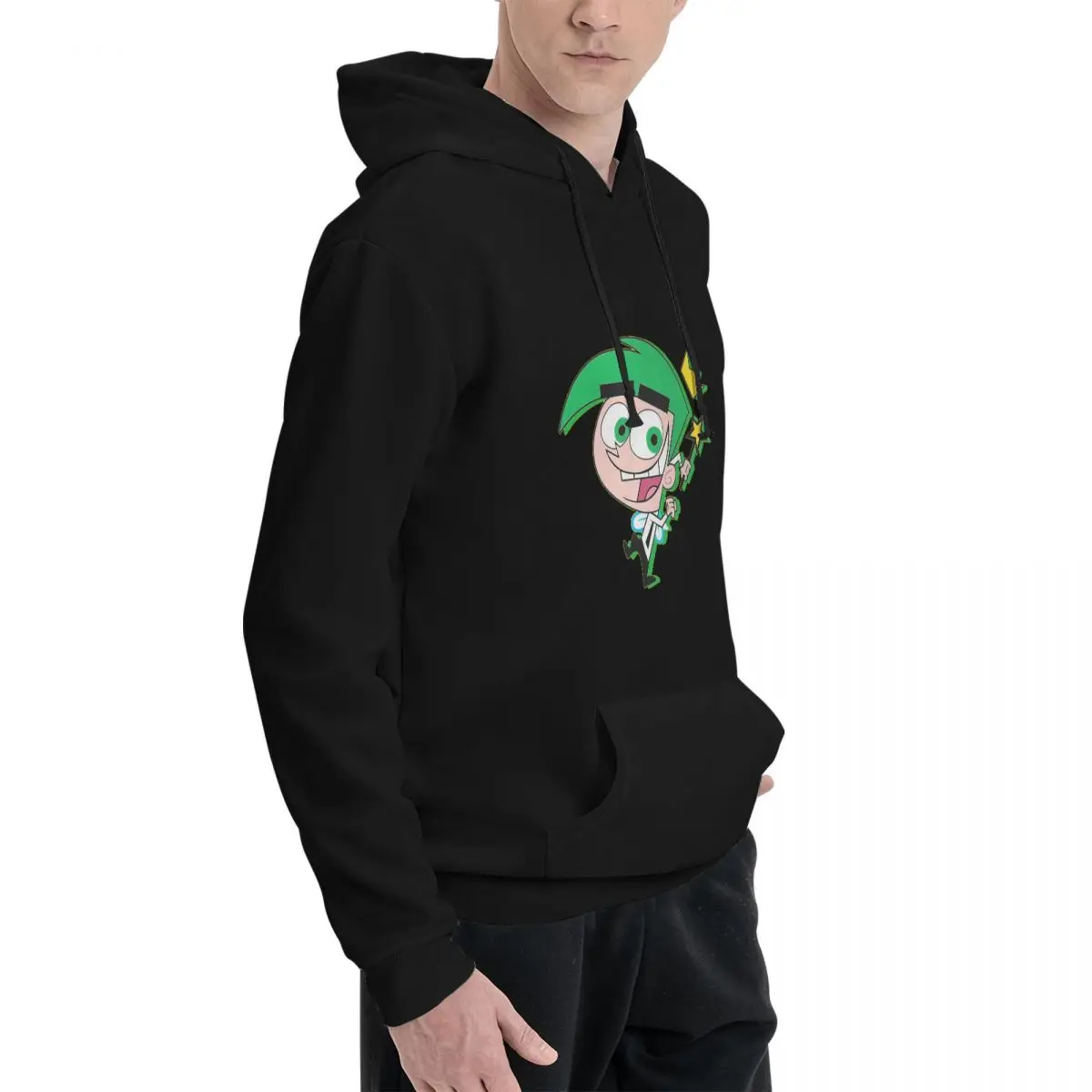 Fairly Oddparents Cosmo هوديس الرجال النساء بلوزة كاجوال بلوزات Harajuku كم طويل ملابس الشارع الشهير الخريف الشتاء