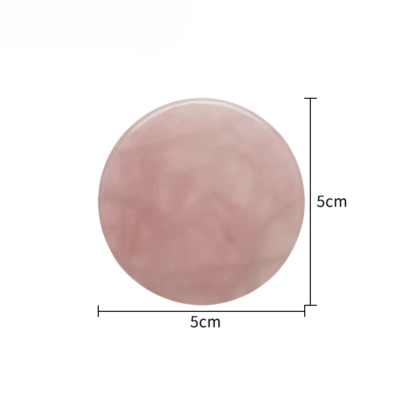1 stücke Wimpern Verlängerung Kleber Halter Jade Stein Wimpern Kleber Kleber Palette Runde Lash Lift Pad Schönheit Liefert Make-Up-Tools – Detail 1