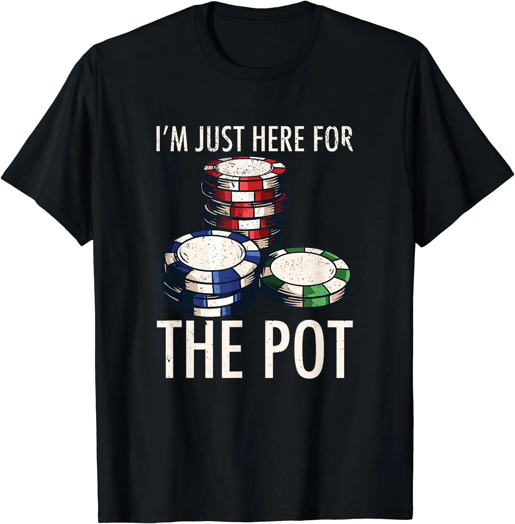 Poker T-Shirt Texas Hold'em Gambling Pot Cards Player Unisex T-shirts Cotton Luxury brand vintage oversized