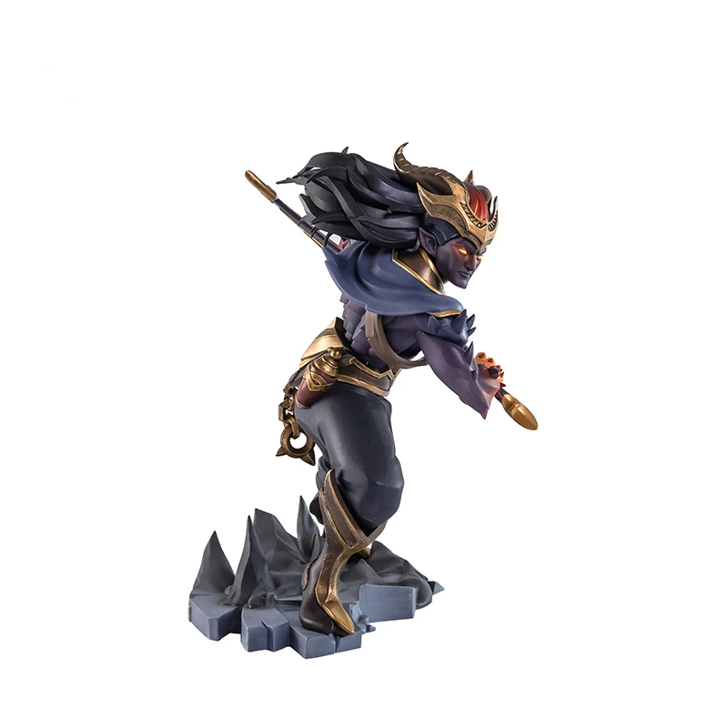 Game anime figure LOL Night Messenger Yasuo medium sculpture game peripheral hand do