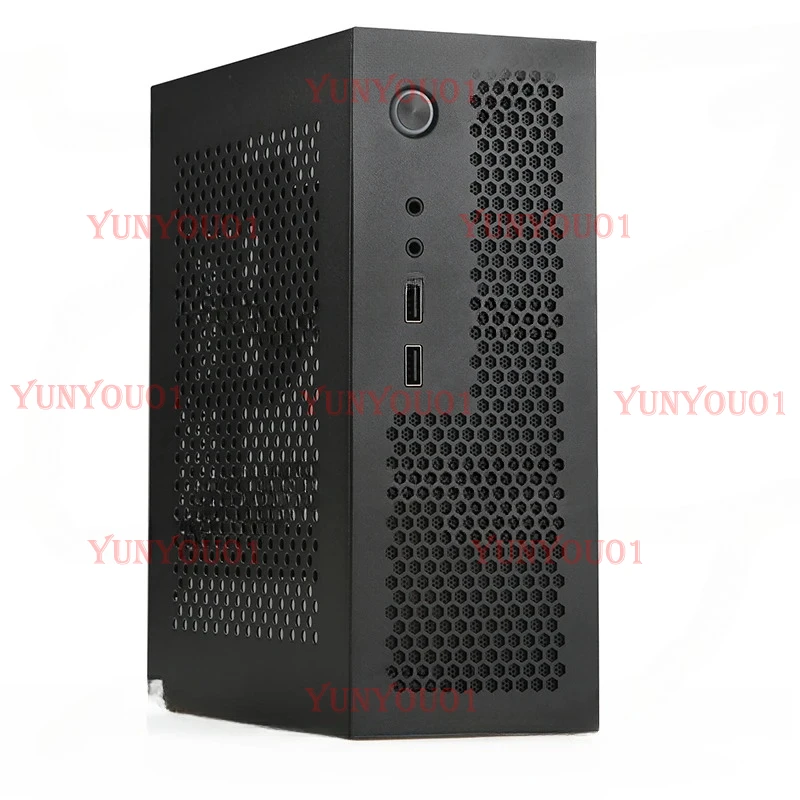 

SKTC new A09 mini desktop ITX17 * 17 main board small 1U power supply 3.8LHTPC computer case