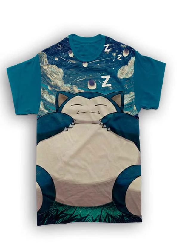Pok É Mon Family Blessing Bulbasaur Seed T-shirt Groen Unisex Volledig bedrukt kindershirt met cartoonprint Los shirt met korte mouwen