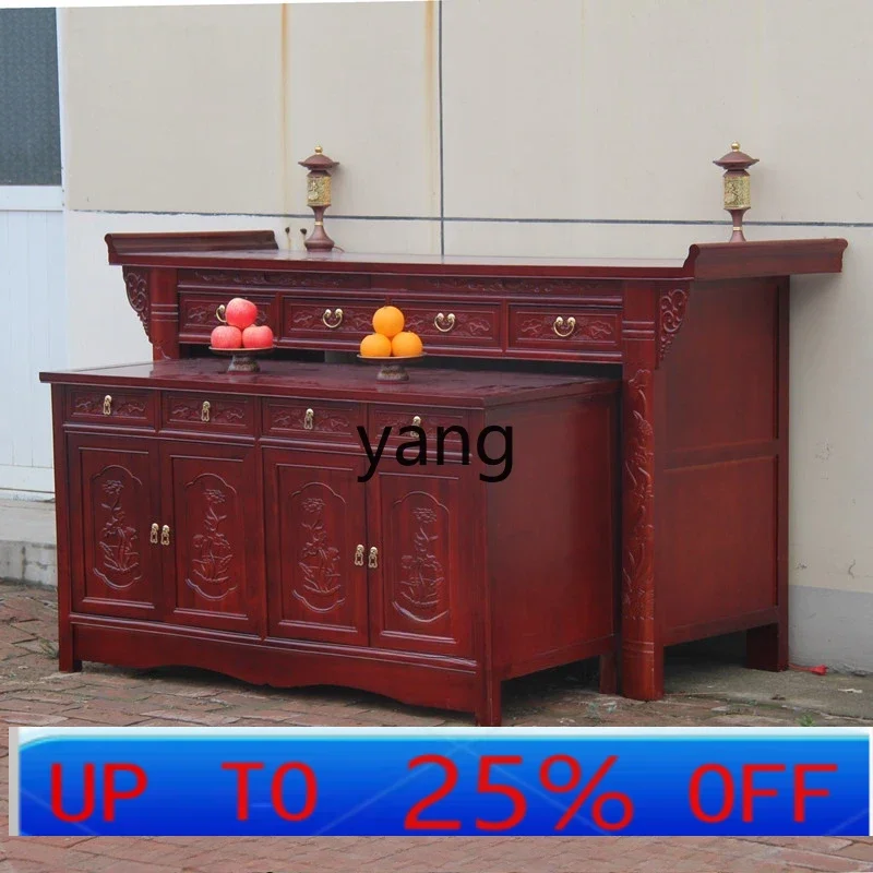 

LTT solid wood table, table set, table niche, Buddha cabinet, incense case, elm shrine