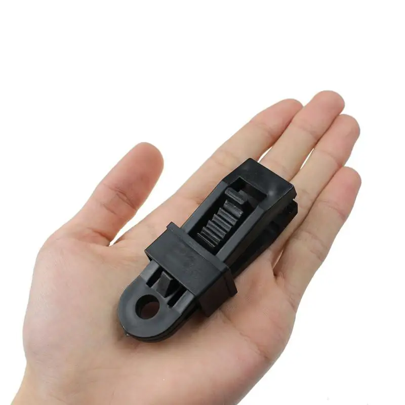 مشبك مشمع قابل لإعادة الاستخدام للخيمة ، مشبك مظلة ، مشابك حبل رياح خارجية ، المظلة ، ملحقات التخييم لتسلق الجبال ، 4 * *