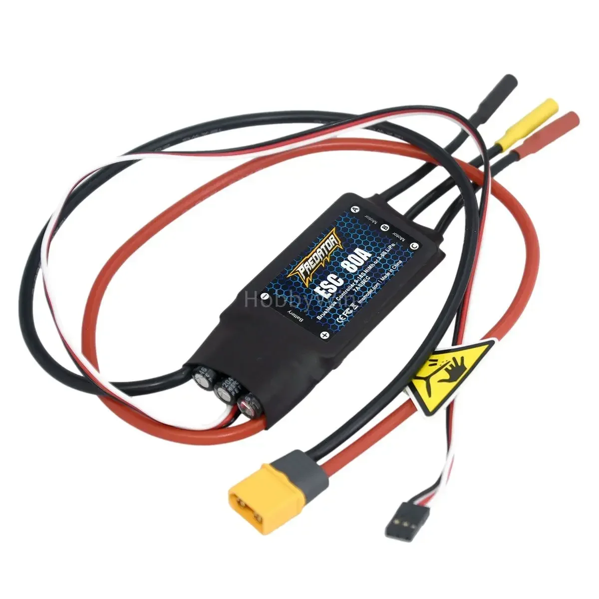 

FMS PREDATOR 80A Brushless ESC for YAK130 V2 Avanti V3 1700mm P51 F4U V3 70mm Viper