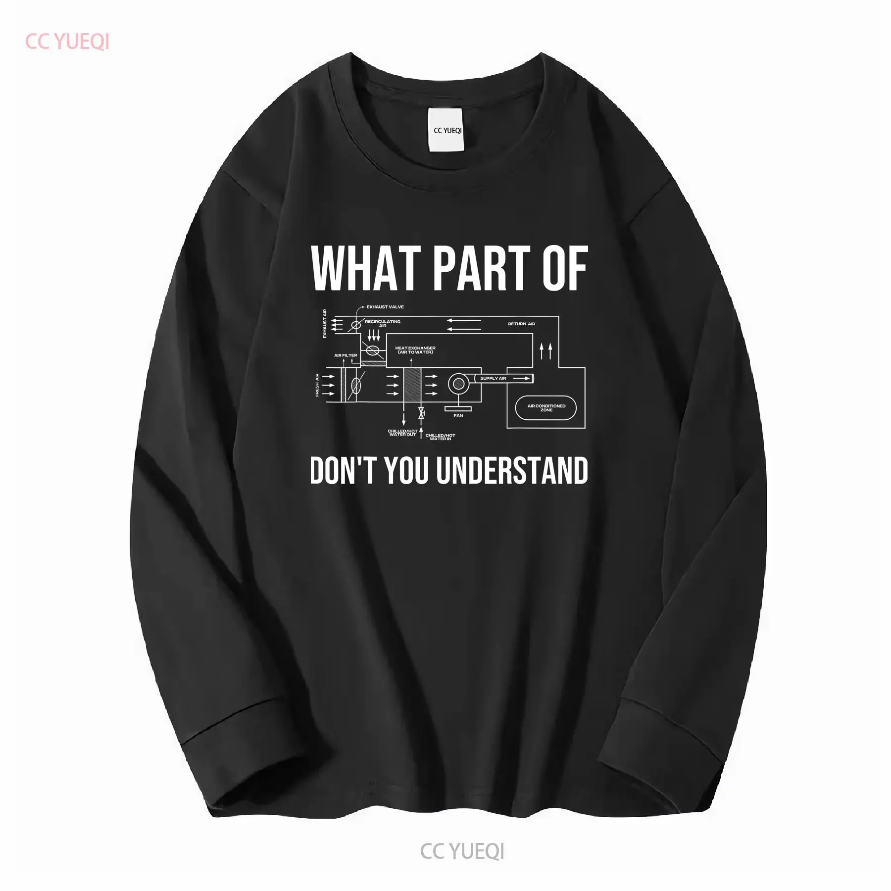 NEW LIMITED Funny HVAC Design Installer Engineers T Shirt S 3XL vintage Washed Unisex Slightly Breathable Soft Stretched