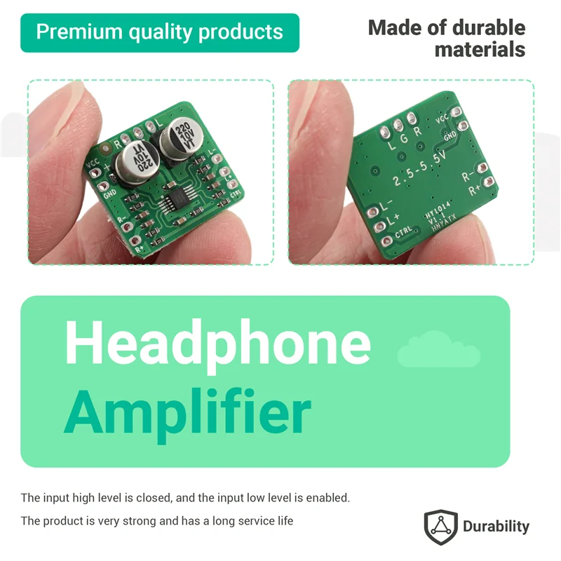 Headphone Amplifier Board 150 MW Audio Differential Balanced TPA6112 & SGM4812 HIFI Amp Module Speaker Module-Y41A