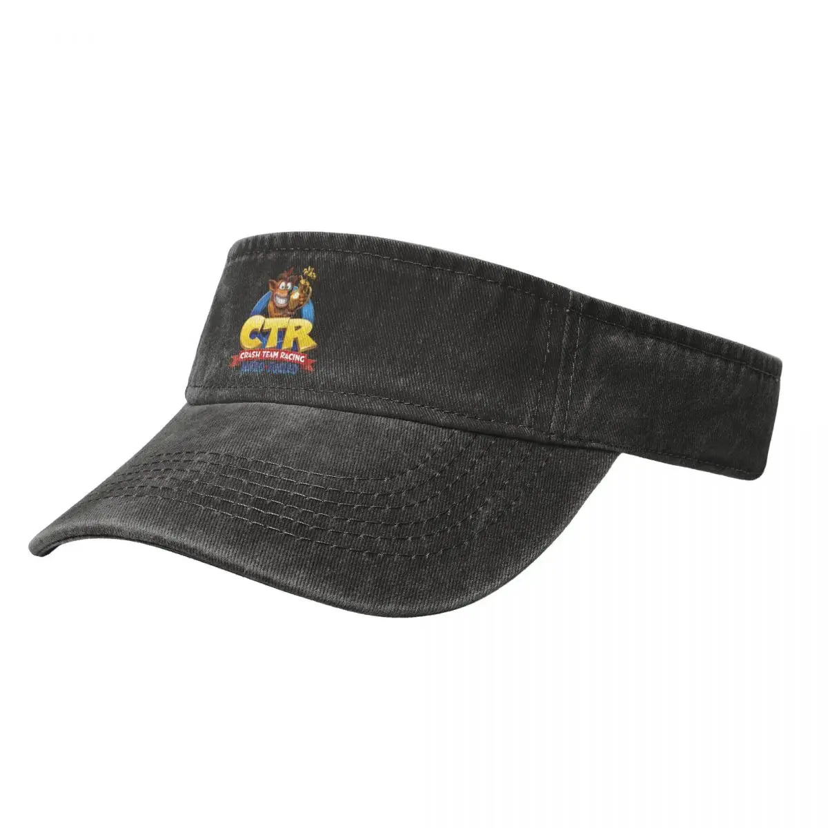 Crash Team Racing Empty Top Baseball Sun Cap Summer Adjustable Baseball Cap