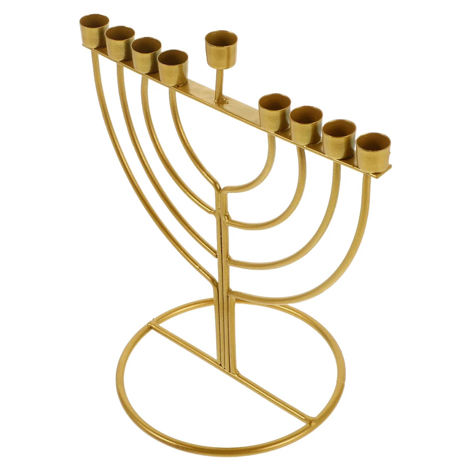 

Hanukkah Lantern Holder Decor for Desktop Candlelight Stand Candlestick Adornment Ornaments Table