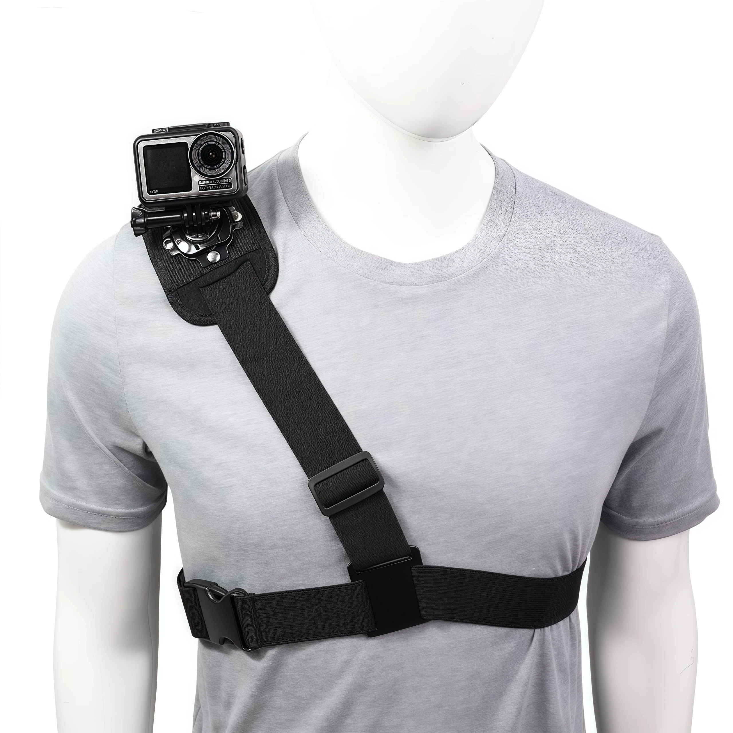 360° Rotation Shoulder Strap Mount Chest Harness Adapter For GoPro Hero 13 12 11 10 9 8 7 Dji Action 5 4  Camera Accessories image 3