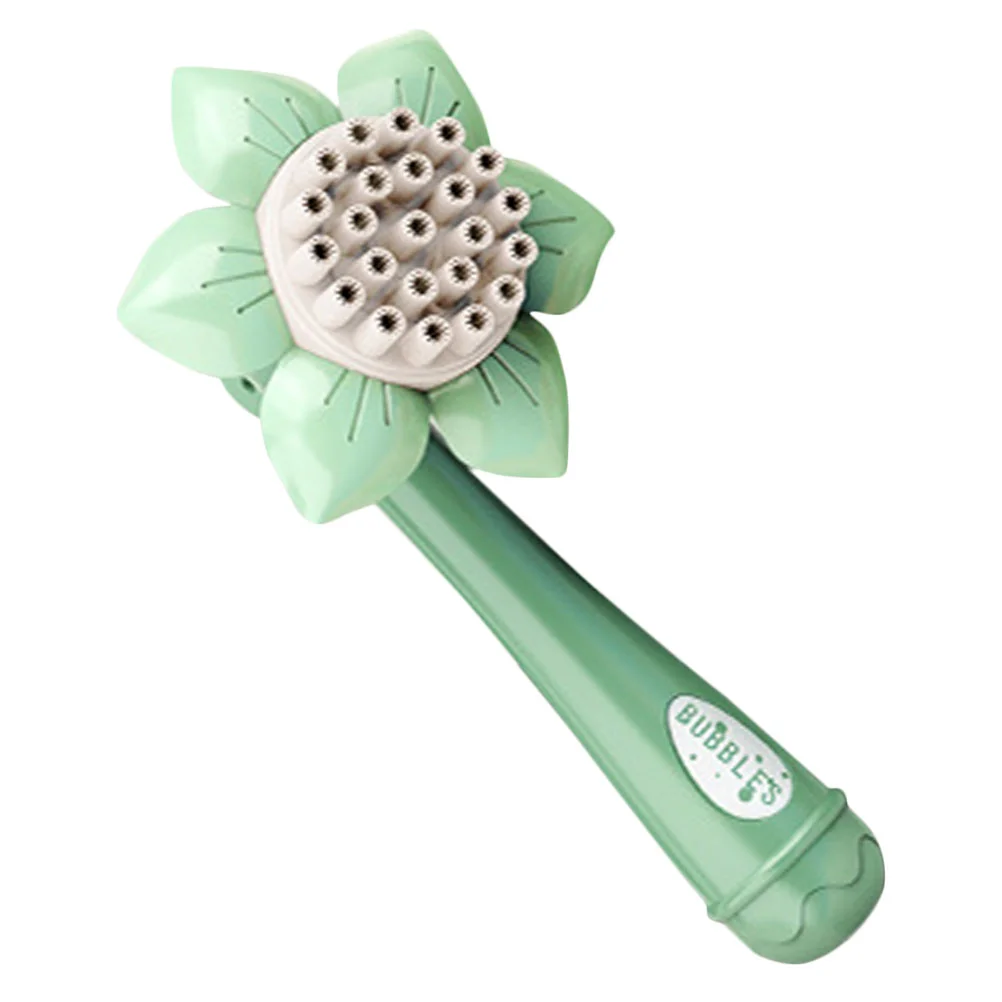 

Sunflower Machine Shape Toy Electric Kids Automatic Wand Blower Sunflower-shaped Toddler Bath