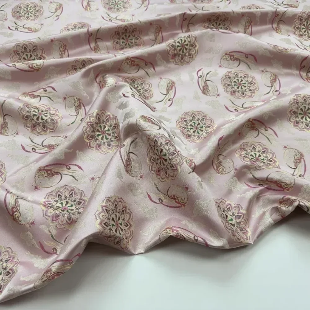 

Юбка с конским лицом Hanfu, жаккардовая парчовая ткань, модная одежда, ткань для одежды, материал для шитья своими руками на метр