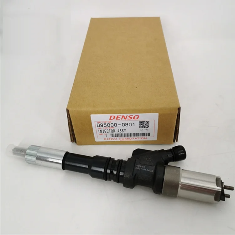 New Fuel Injector Denso 095000-0800 095000-0801 6156-11-3100 095000-0803 095000-0802 for KOMATSU EXCAVATOR PC450-7 SAA6D125