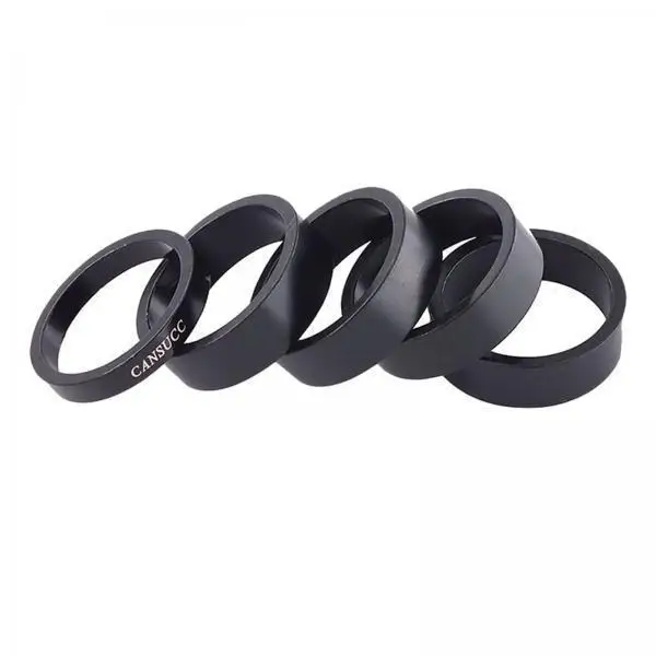 Cycling Headset Spacer Kit Easy Install Raise Handlebar Gasket for Bike Steering Column 28.6mm Aluminium Alloy Washers
