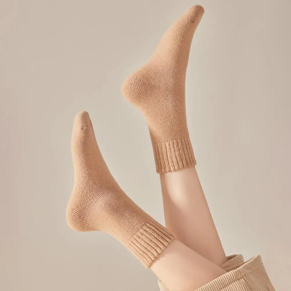 

Moisture-wicking Socks Sweat-absorbent Socks Women's Thick Warm Crew Socks Cozy Fleece Lined Boot Soft Thermal Cold Weather