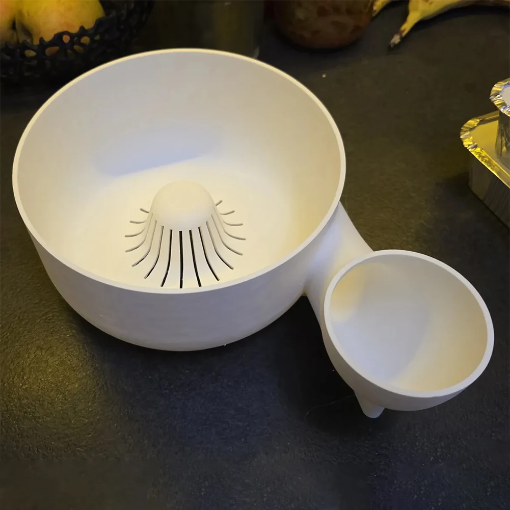 

Portable Fruit Wash Bowl Vegetable Washer 3D Printing Food Washing Spinner Automatic Cleaning Machine for Kitchen Draining