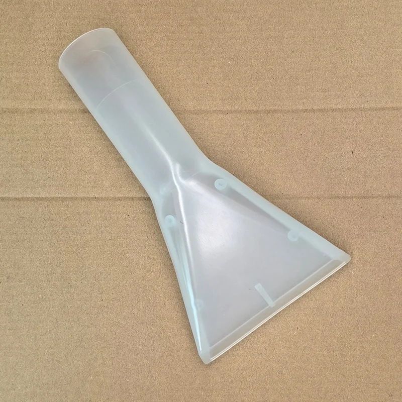 หัวแปรงหมุน35มม. ทำความสะอาดหัวฉีดพร้อมอะแดปเตอร์พรมปูพื้นหัวฉีดหมุนใส