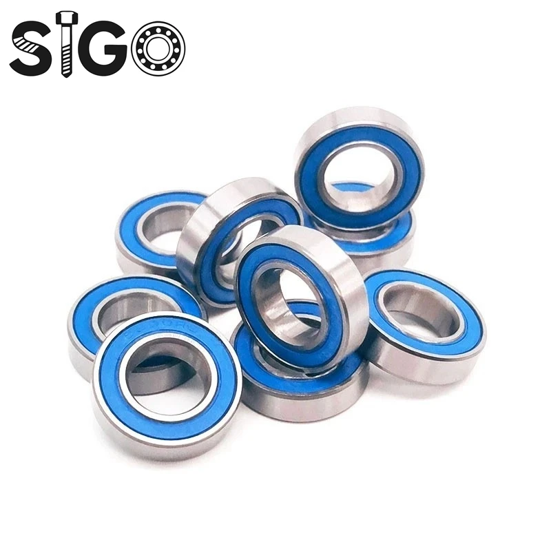 6800RS تحمل 2 قطعة 10x19x5 ملليمتر ABEC-7 هواية الكهربائية RC سيارة شاحنة 6800 RS 2RS الكرات 6800-2RS الأزرق مختومة