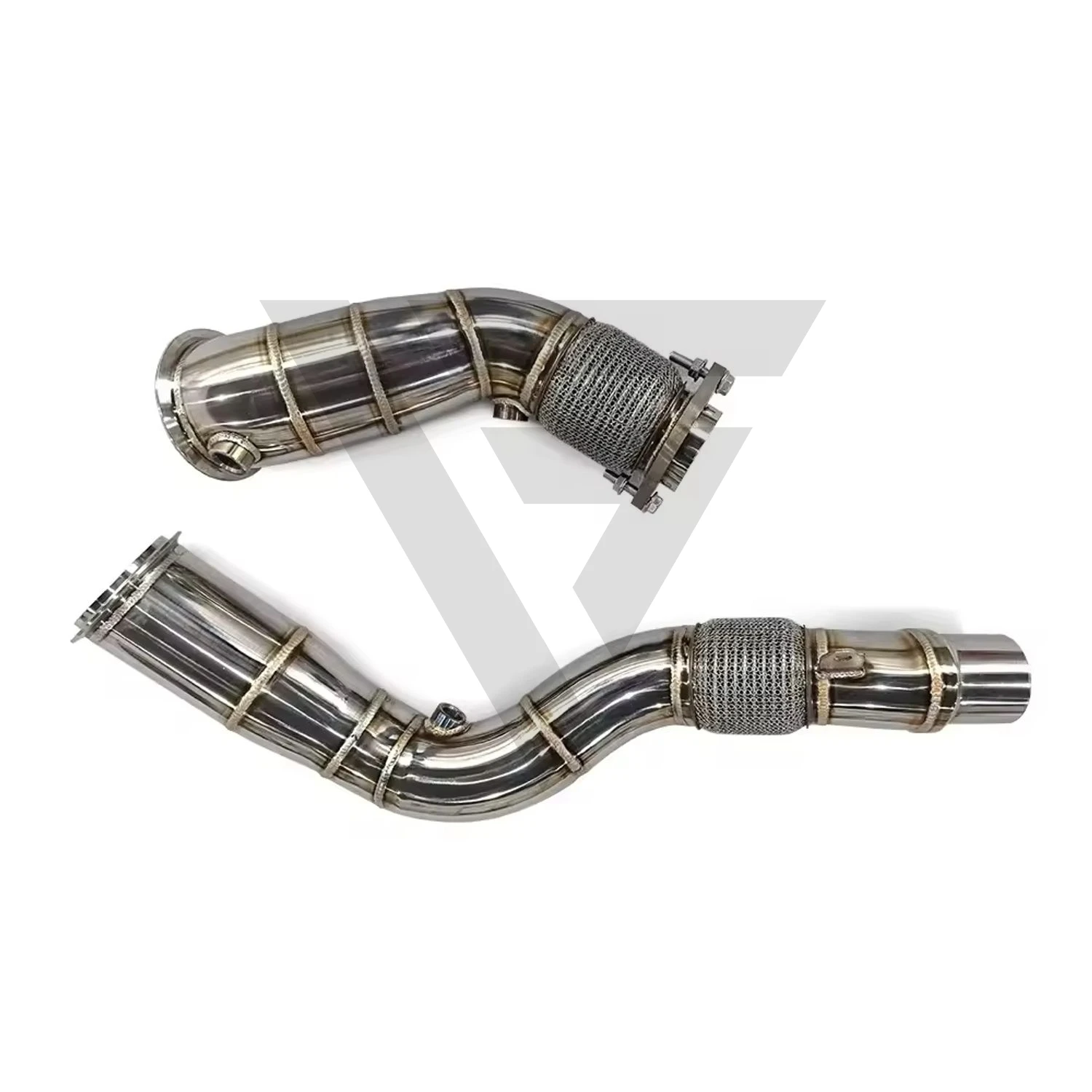 ECCF Sports Downpipe do BMW M3 M4 F80 F82 3.0T Agresywny dźwięk wydechu Ulepszenie wydajności o wysokim przepływie