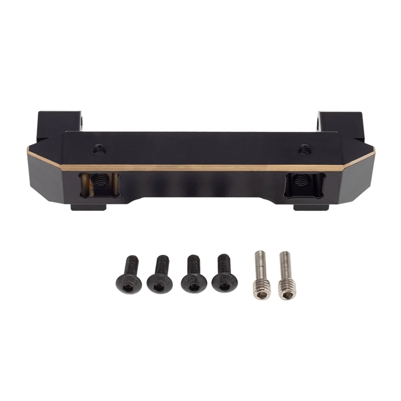 

Лучшее латунное крепление на передний бампер, сервопривод для Traxxas TRX4 TRX-4 1/10, радиоуправляемый гусеничный автомобиль, обновленные детали, аксессуары