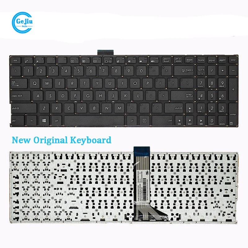 New Original Laptop Keyboard For ASUS X555L K555L W509L W519L R565L F555 F555L W519 A555L R557L R556L