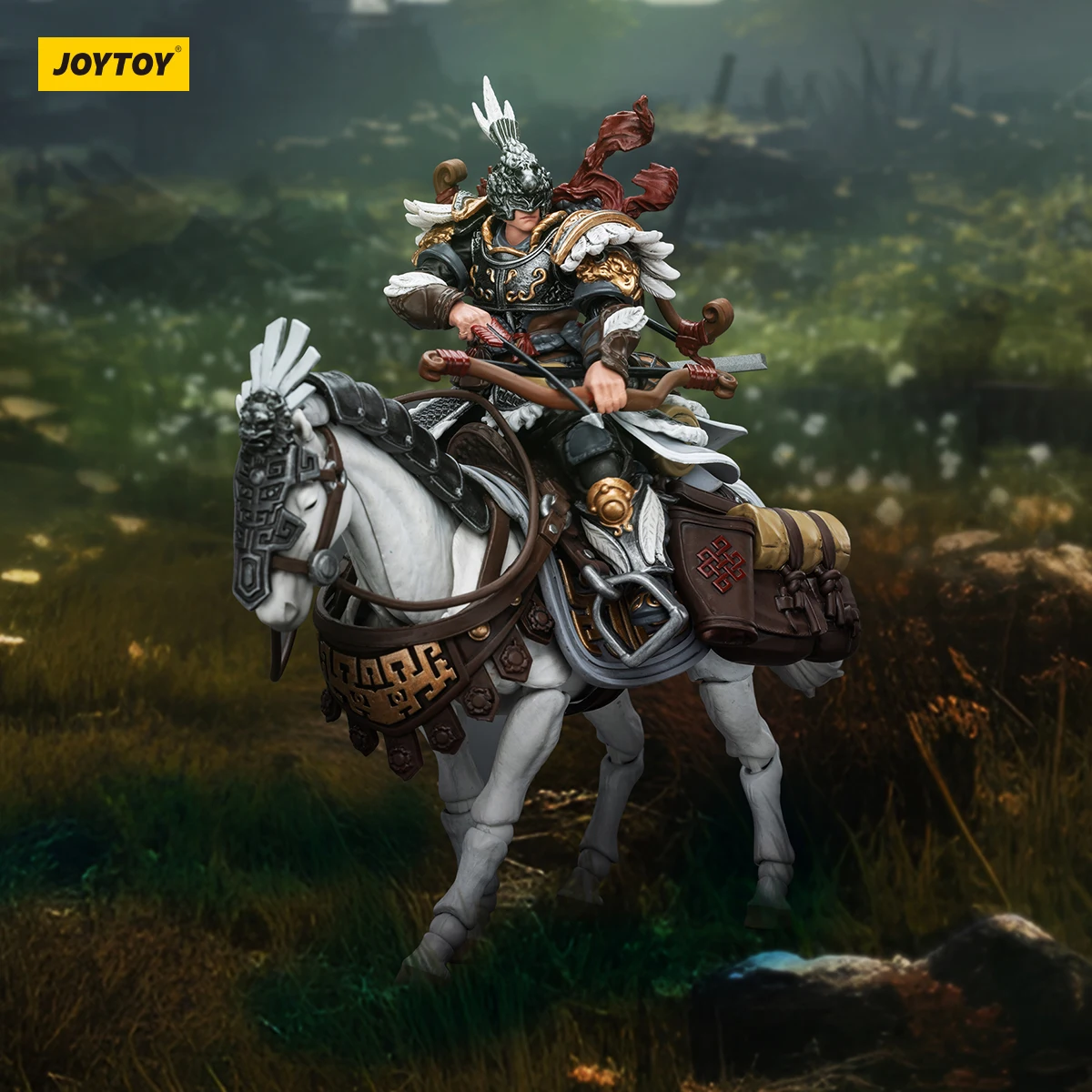 

JOYTOY Dark Source-JiangHu Dark Source JiangHu Northern Hanland Empire White Feather Snowfield Archery Cavalry Action Doll Gift