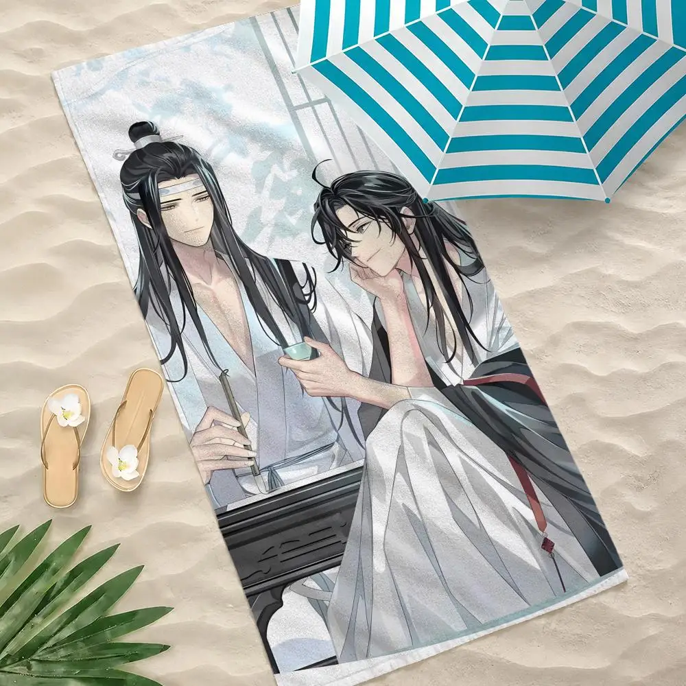 Grandmaster DemonicCultivation Towel Towel Beach Towel Oversized Quick Dry Towel Absorbent Soft Swim BeachTowels for Men Women