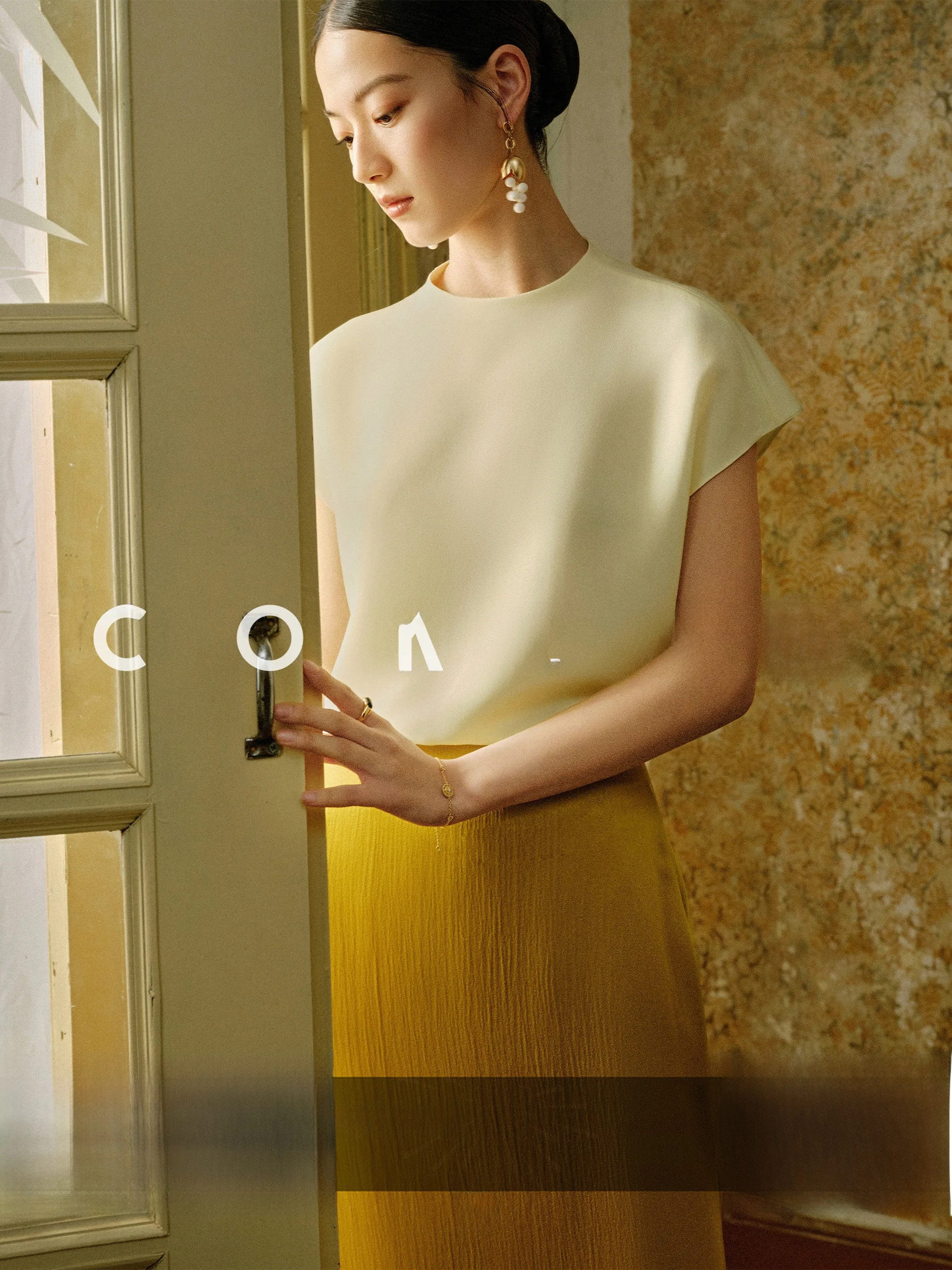 

CA 30 Momme 6A ade Silk Silk Satin ort Sve Women's irt Simple And Ele Summer Faion