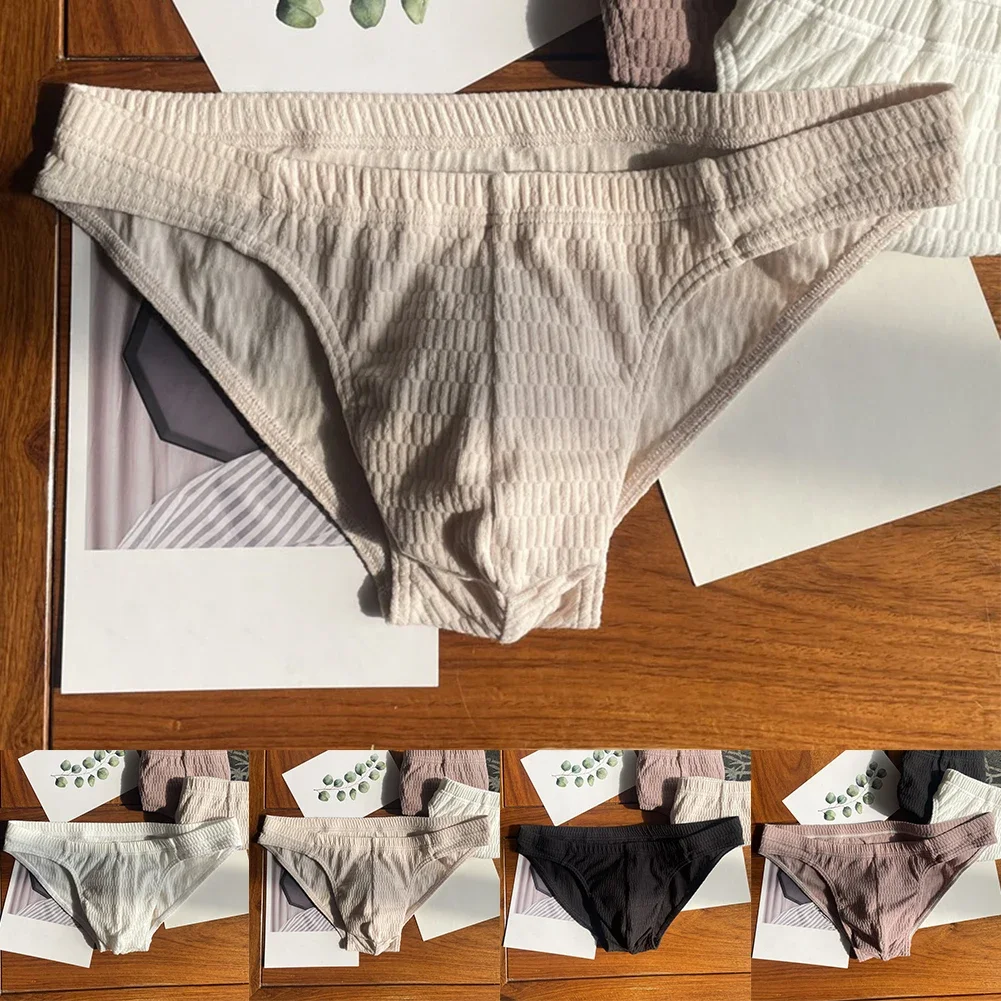 2XL Breathable Cotton Briefs Low Rise Underpants 95 Cotton Fabric Available Sizes M-2XL Brand New Condition For Daily Use
