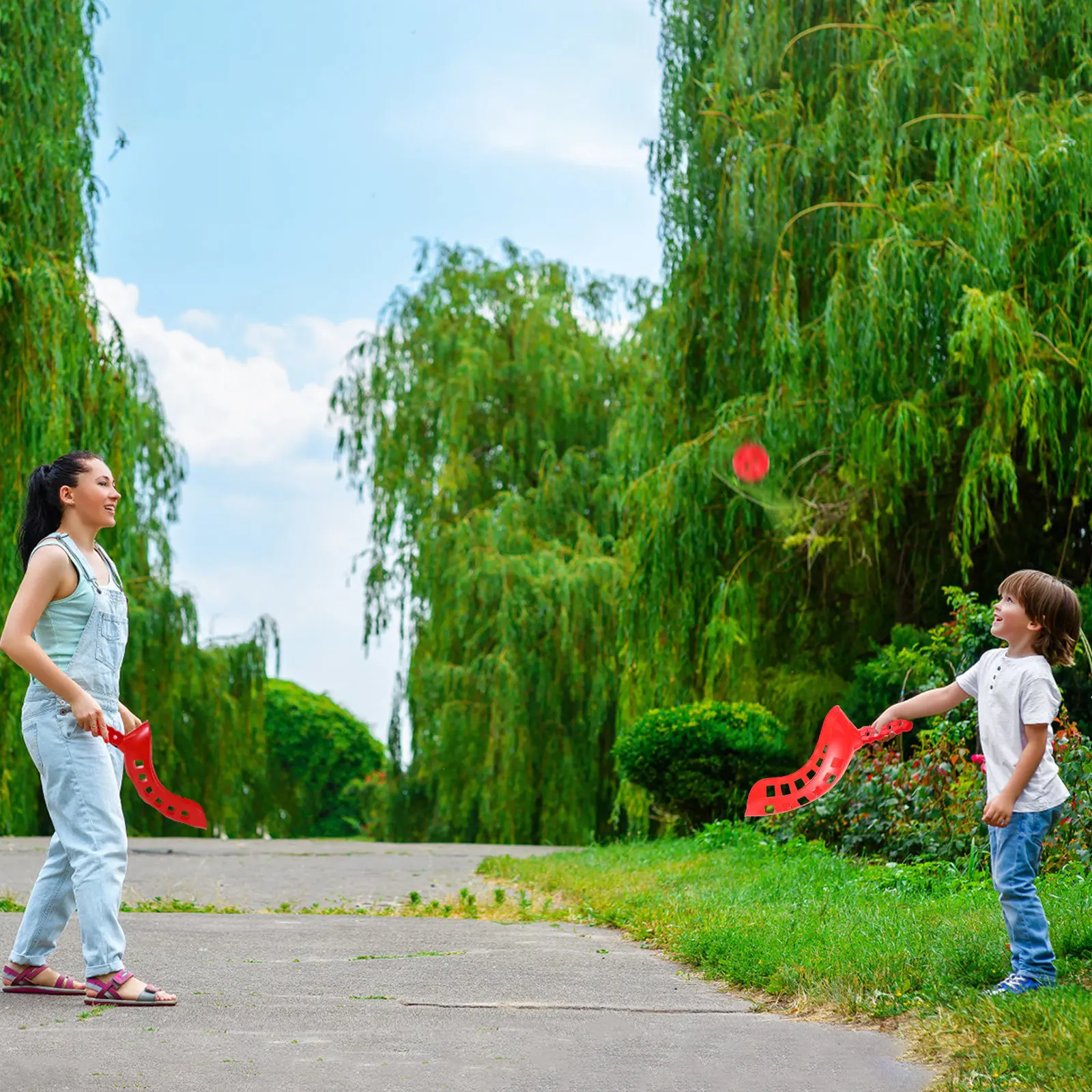 Zestaw do łapania piłek z łopa – Outdoor Camping Activities For Kids recenzja i cena