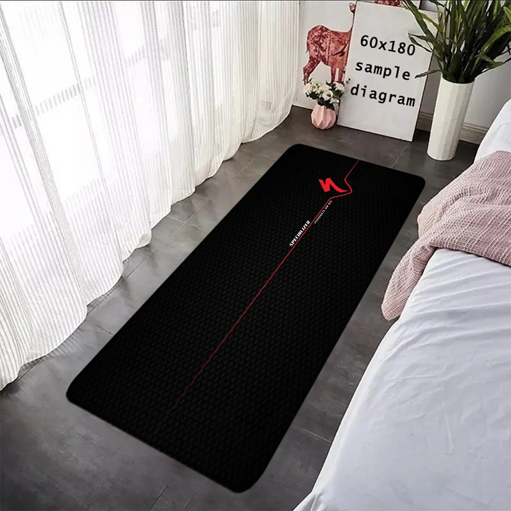 Carpets Specialized Cycling Doormats Bike Non-slip Bedside Bedroom Mat Halllway Carpet Kitchen Floor Mat Room Decor Bathroom Rug