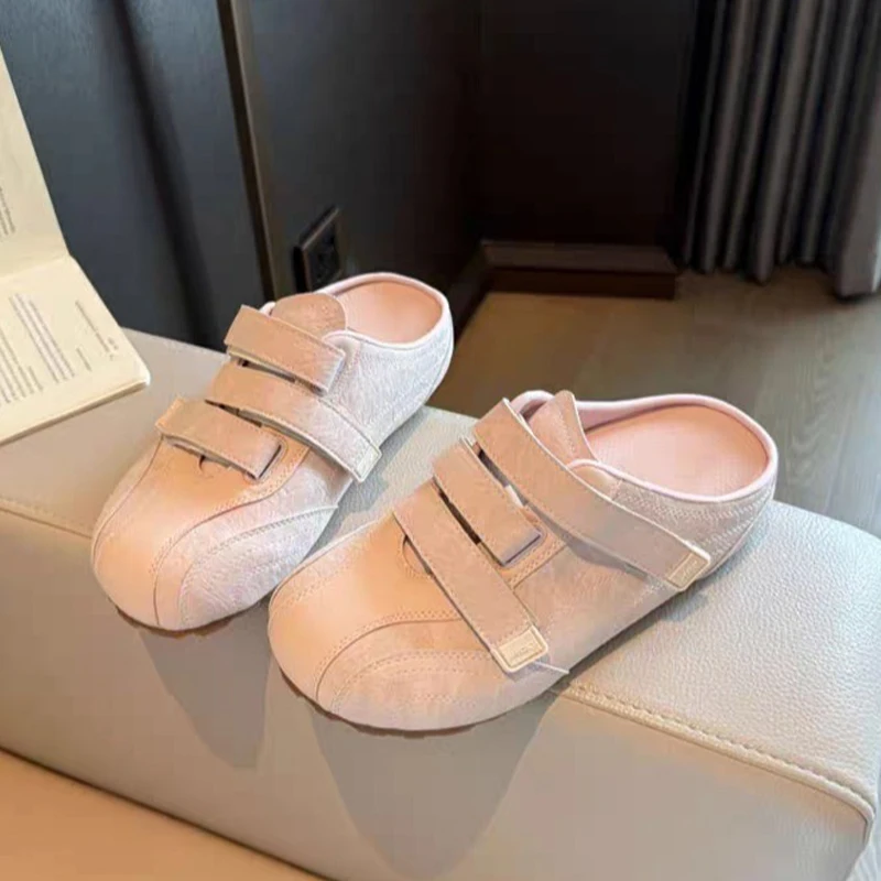 

Women Platform Slippers Flats Mules Shoes Casual Sneaker Summer Sandals 2026 Trend Slingback Sport Shoes Fashion Flip Flops Lady