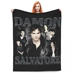 The Vampire Diaries Damon Salvatore Blanket