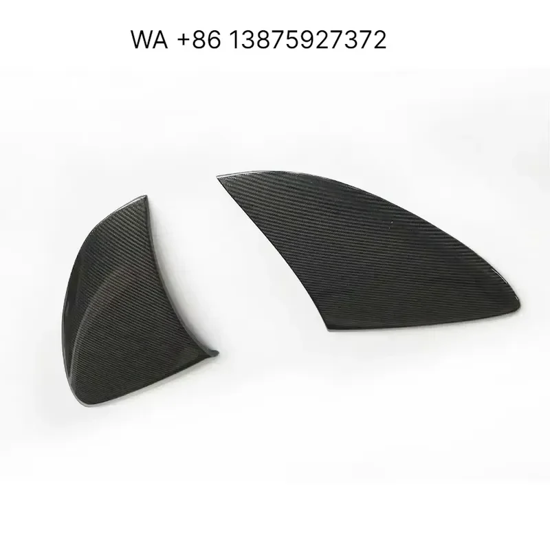 Wmwmnu Full Carbon Fiber Side Fender Door Bumper Air Intake Trim Cover Spoiler Splitter for 540C 570S 2011+