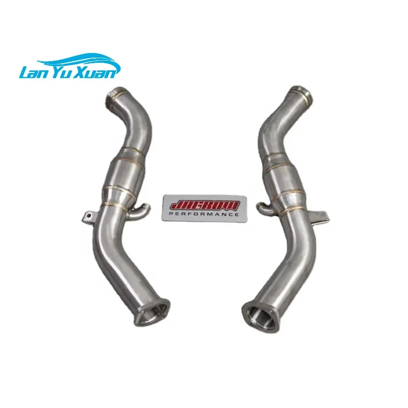 New hot sale high flow exhaust downpipe for Infiniti Q50 Q60 3.0T