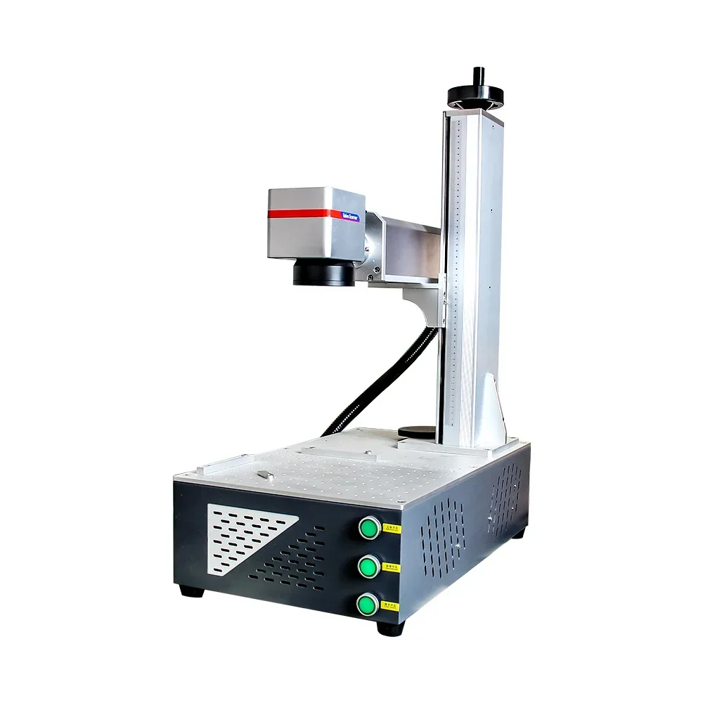 

Portable 20w 30w 50w Laser Engraving Marking Machines for Blanks Aluminum Metal Credit Card Dot Tag Steel Nameplate