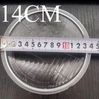 1 Uds. 14cm-16-18cm adecuado para faro de motocicleta Suzuki vidrio redondo GN125 cristal de faro 5-6-7 pulgadas