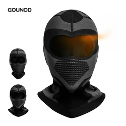 Cycling Warm Mask Motorcycle Helmet Headgear Plus Velvet Windproof Bib Cold Protection Ski Mask Winter