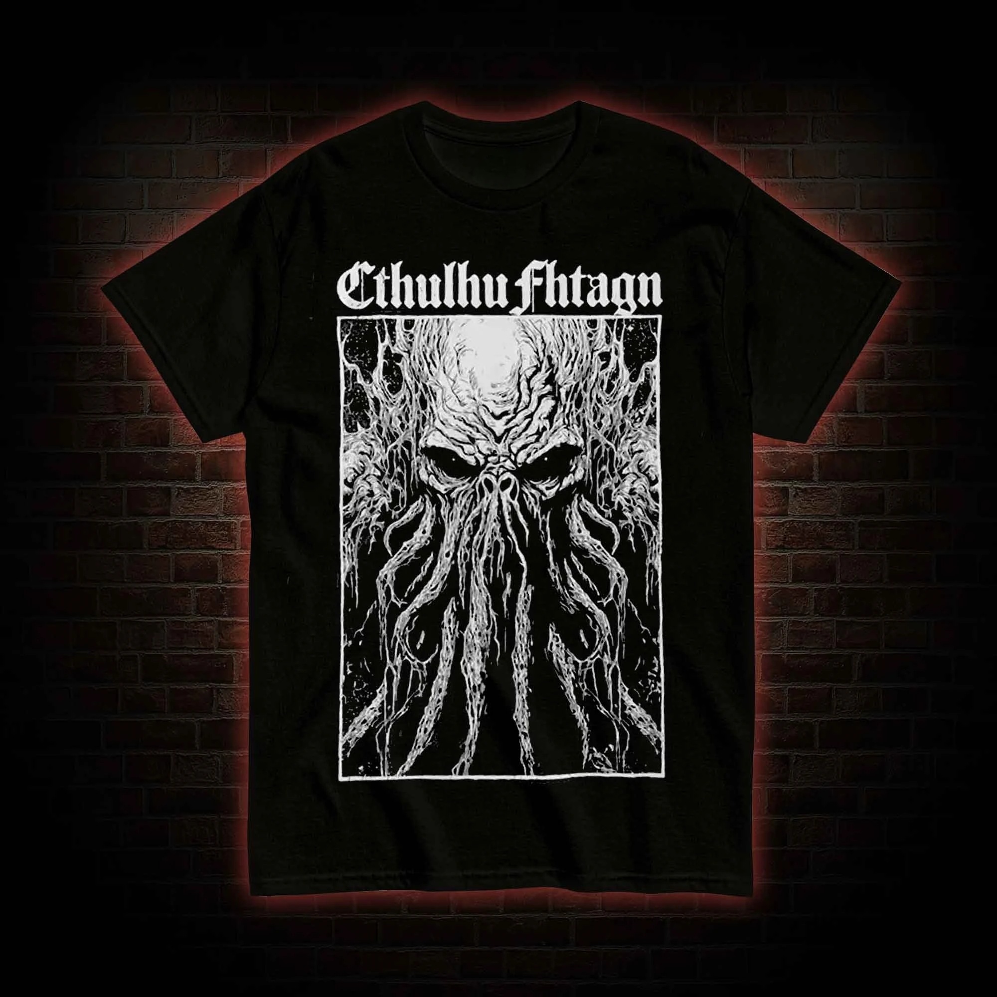 

Summer T-shirt Men's Women's Short-sleeved Cotton T-shirt Gothic Horror Retro Street Wear Y2k Top Men's Clothing Summer Shirt