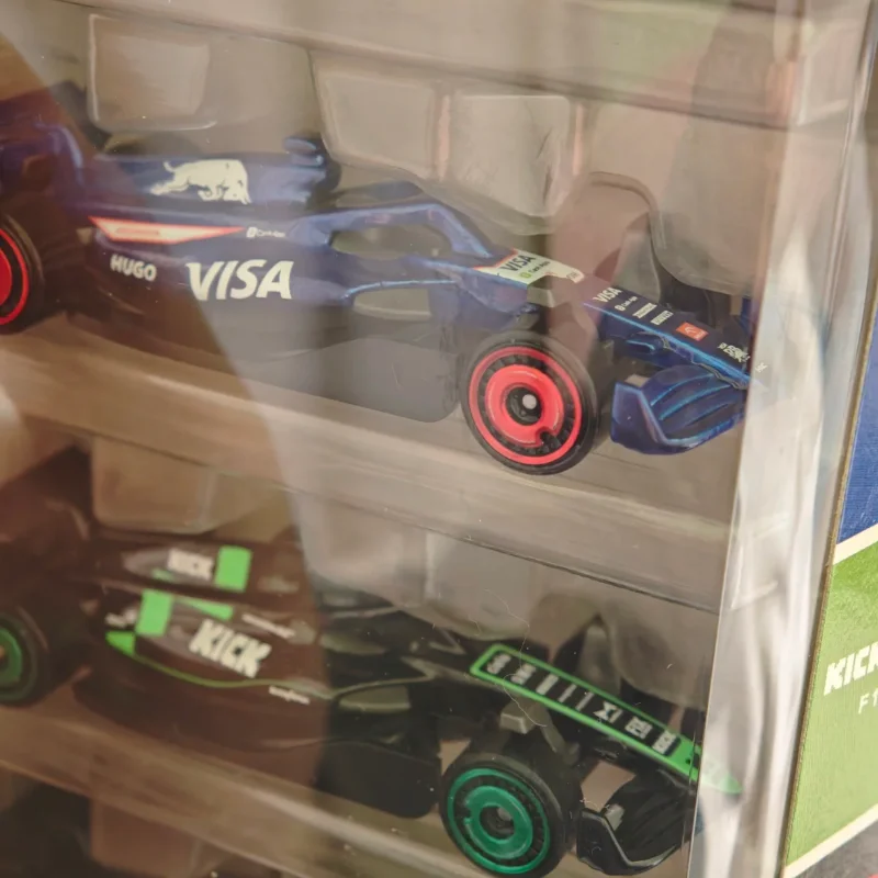 Original Hot Wheels X Formel 1 1/64 5 Packungen Moneygram Haas F1 Team Kick Sauber F1 Team Sammlerstück Auto Spielzeug Druckguss Fahrzeug Geschenk